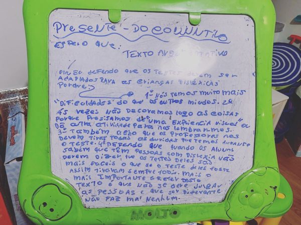 Podia ter sido escrito por mim, mas não foi…